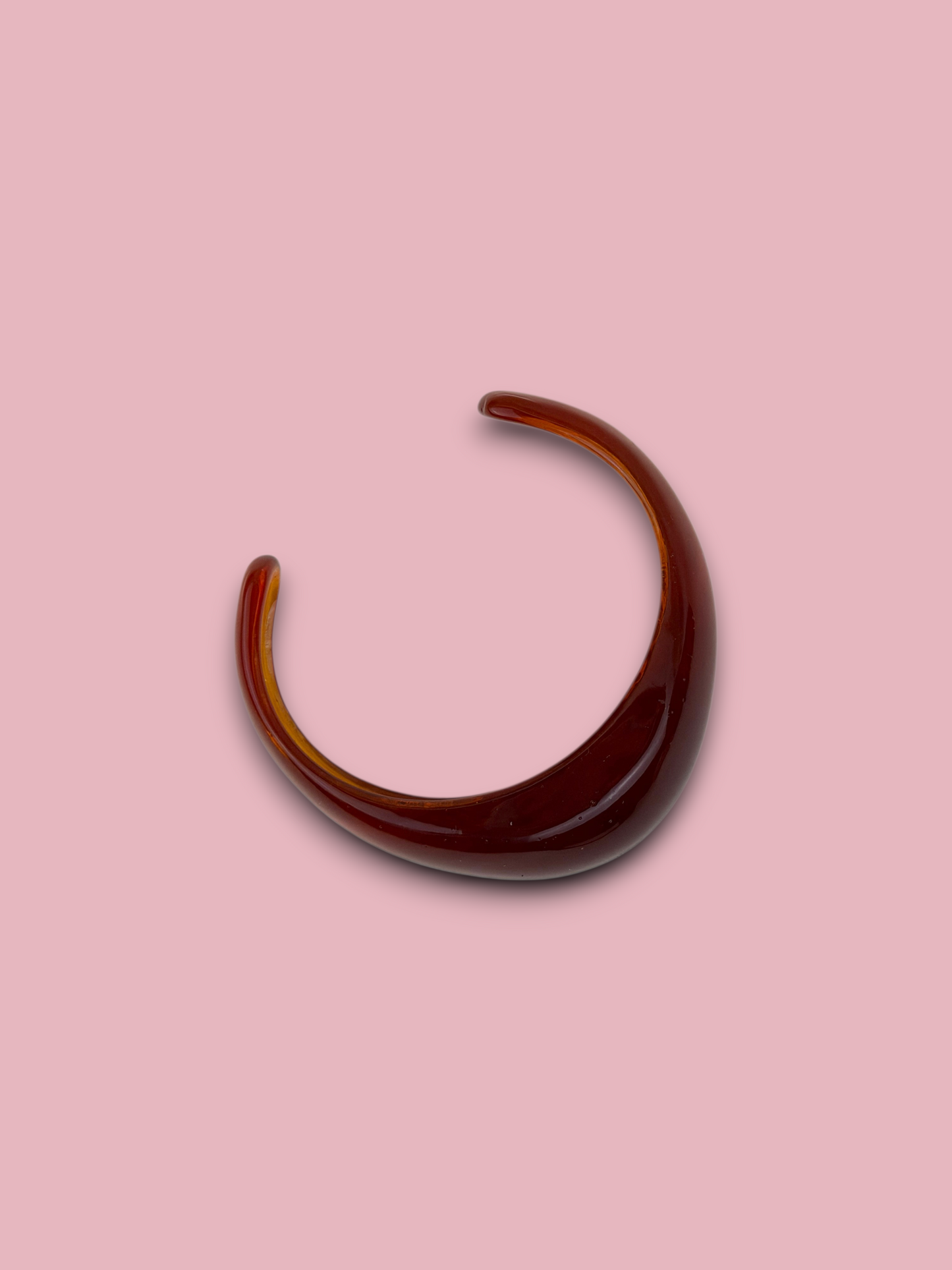 Flow Bangle Red Brown