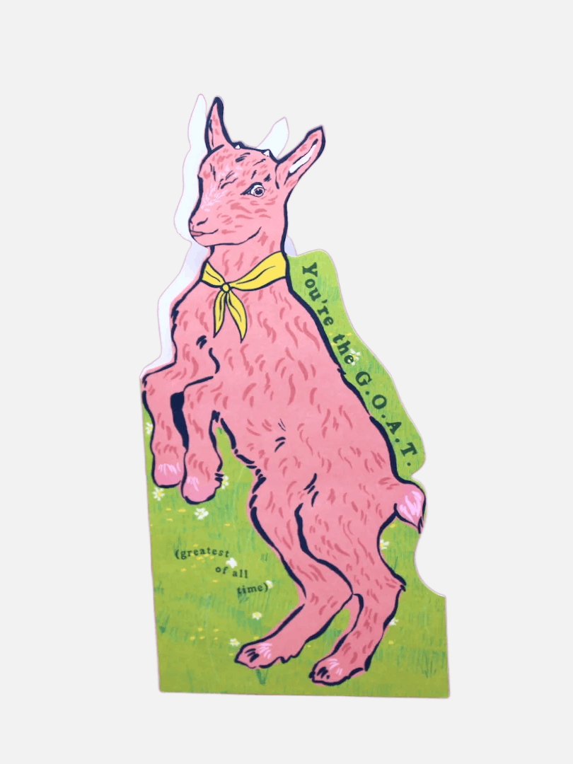 Goat Shaped Karte