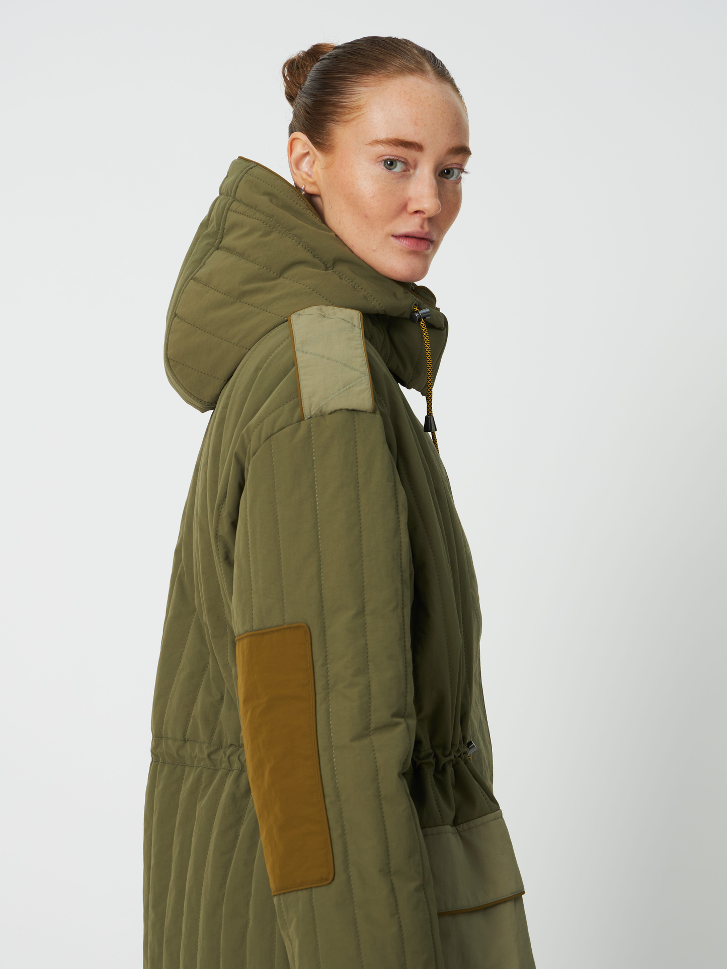 STELLA NOVA Quilted Parka Coat