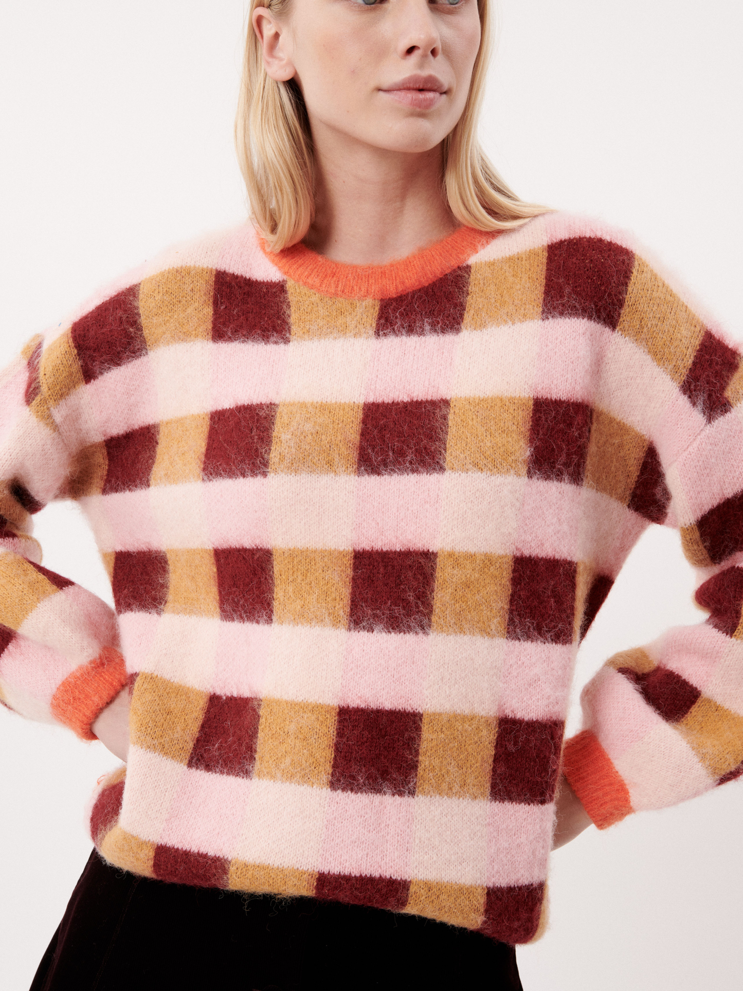 FRNCH Sweater Malorine Rose