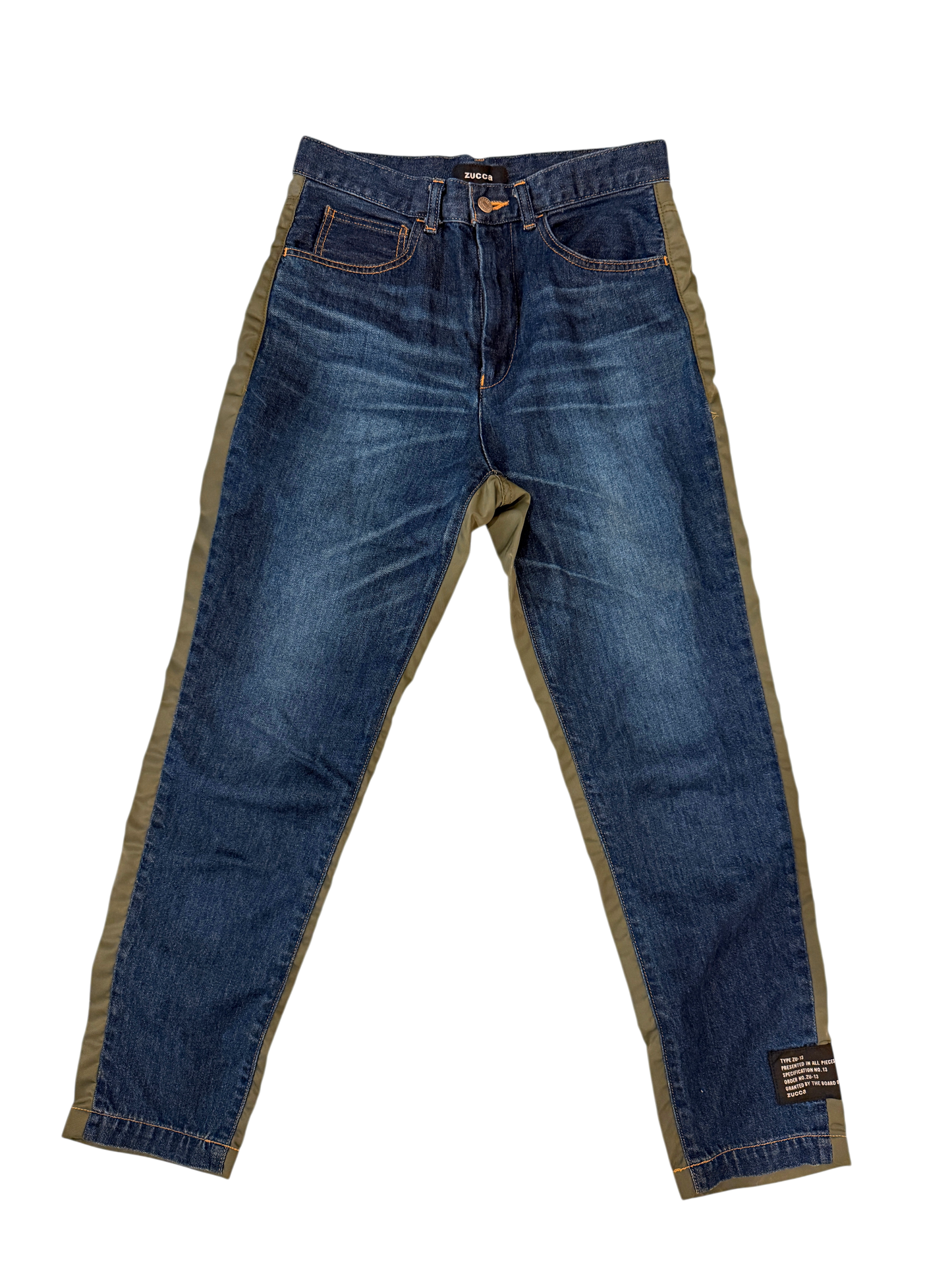 ZUCCA Pants Denim Green