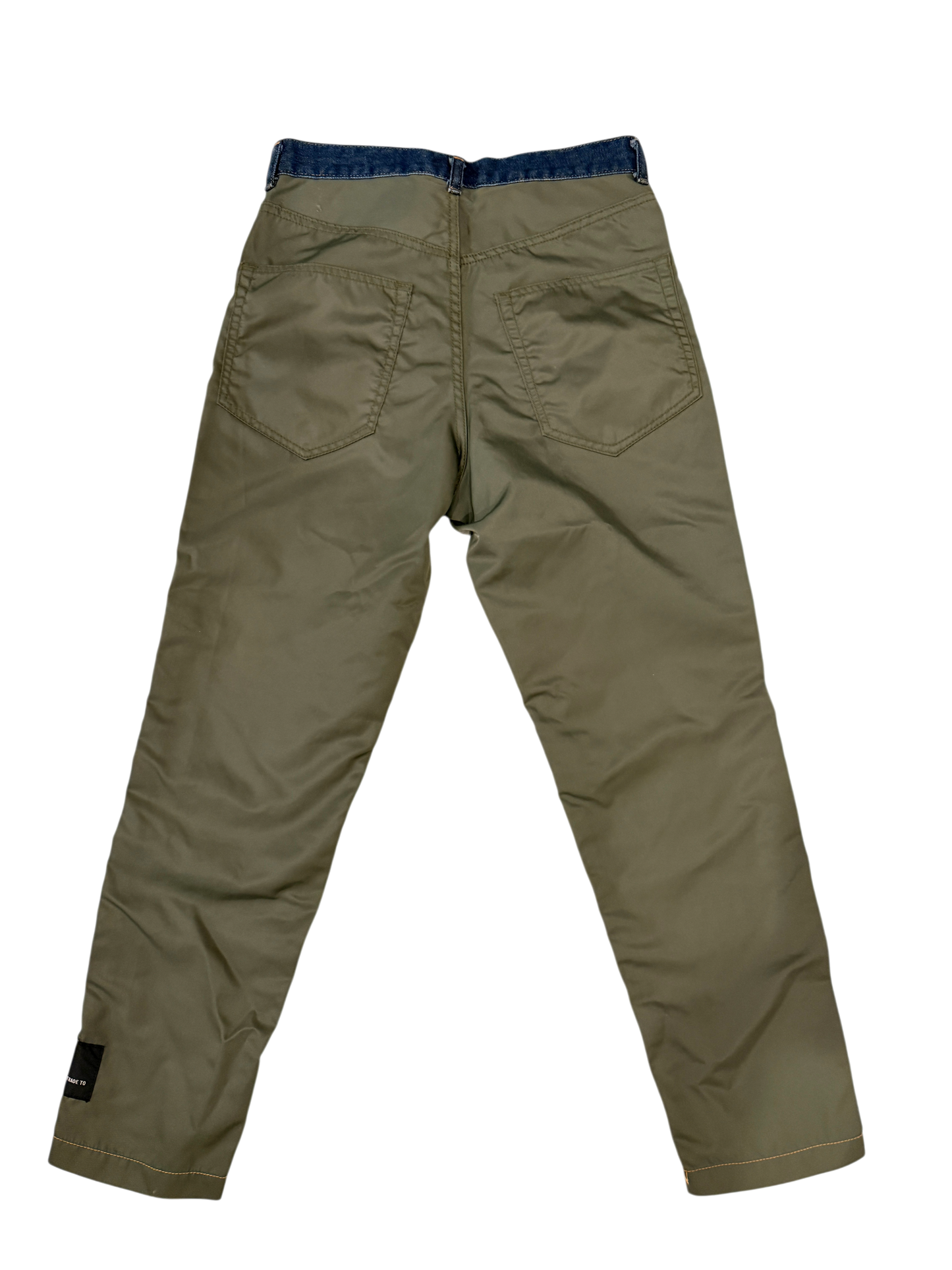 ZUCCA Pants Denim Green
