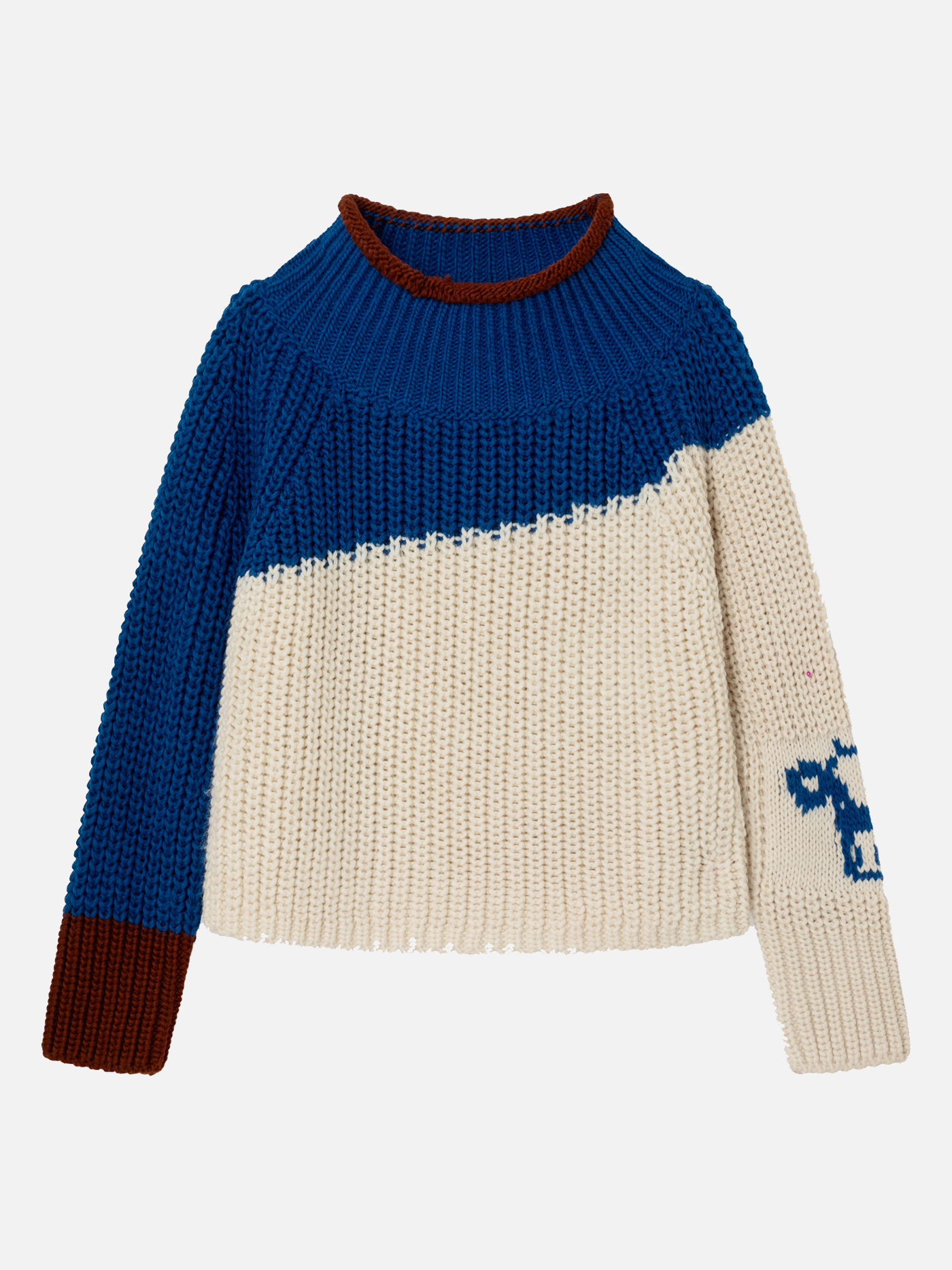 DR BLOOM Mow Sweater - Navy Blue