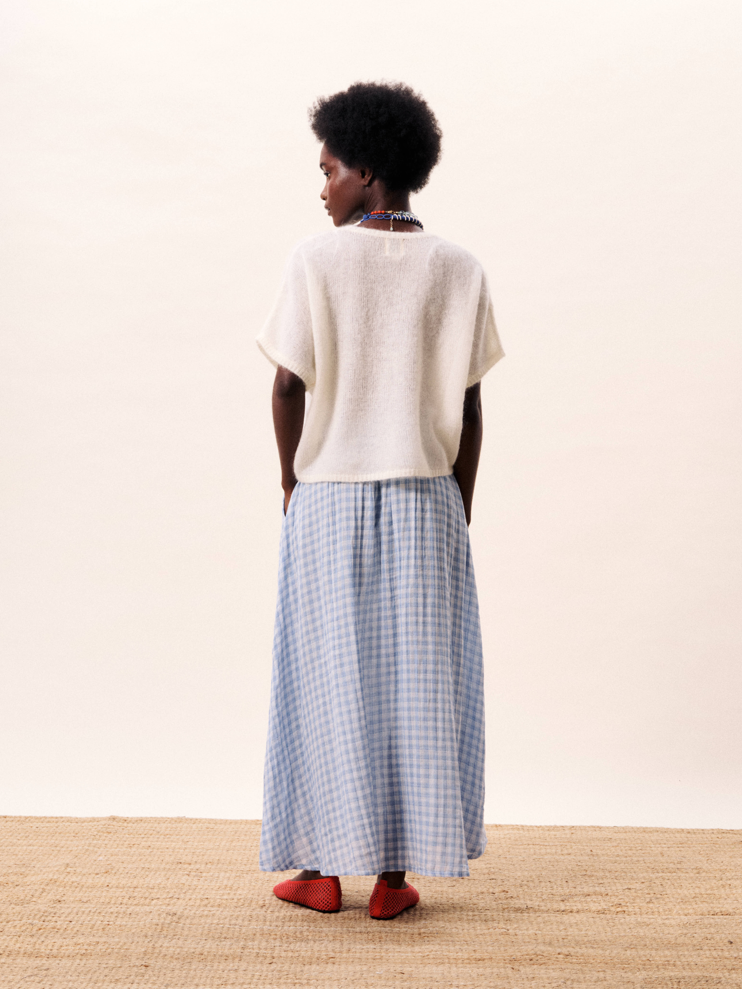 Light Blue Cobalt Skirt