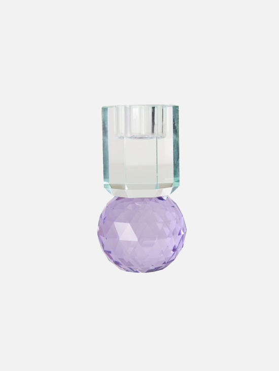 Crystal Ball Candle Holder