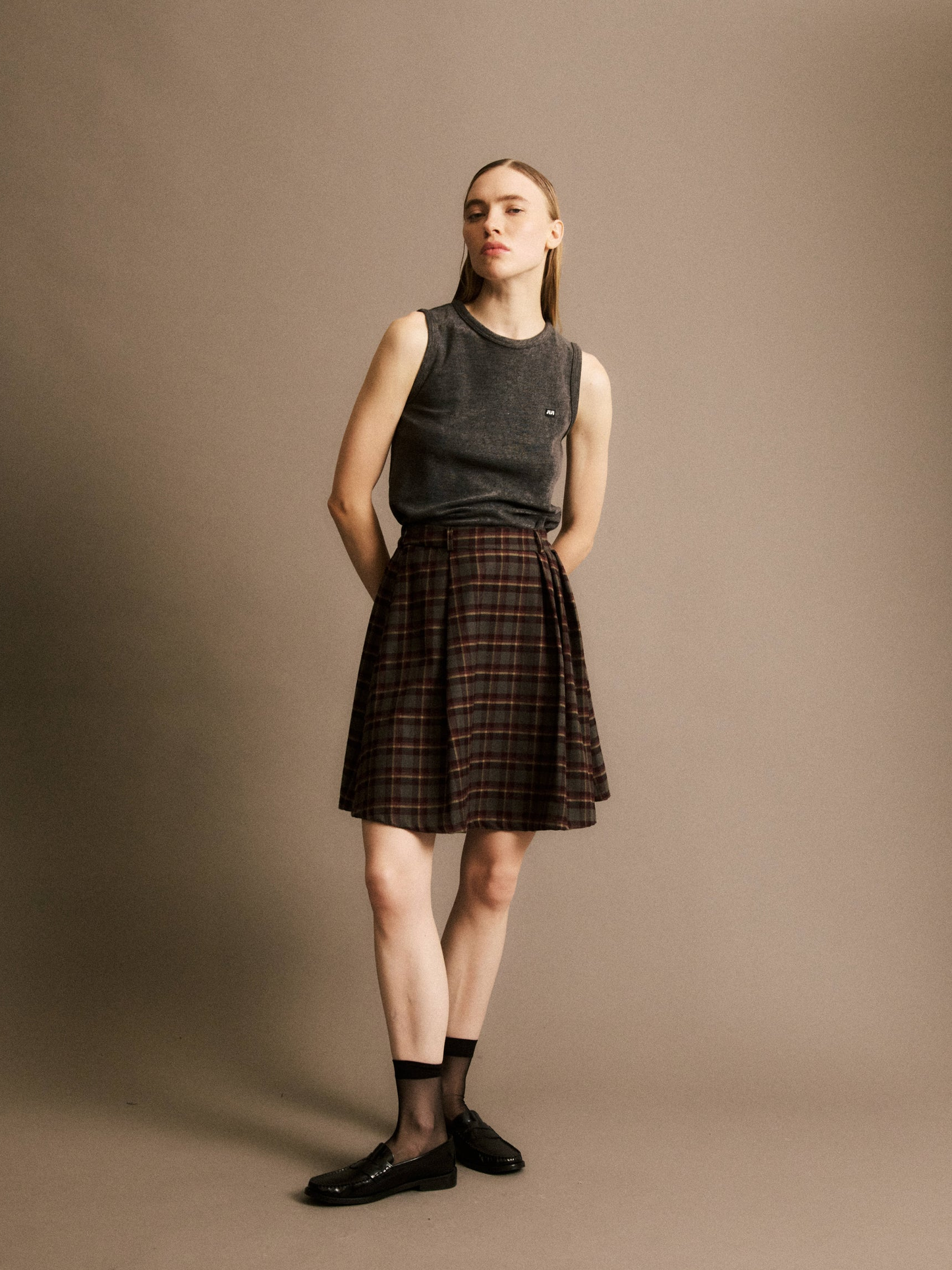 JIJI STUDIOS Pam Skirt - Rock
