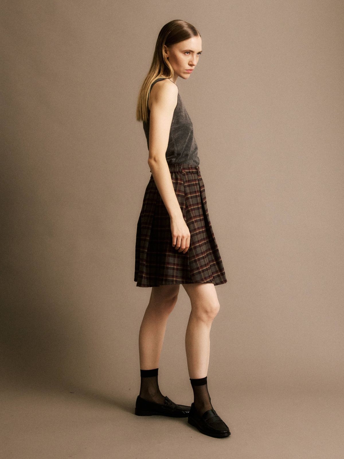 JIJI STUDIOS Pam Skirt - Rock
