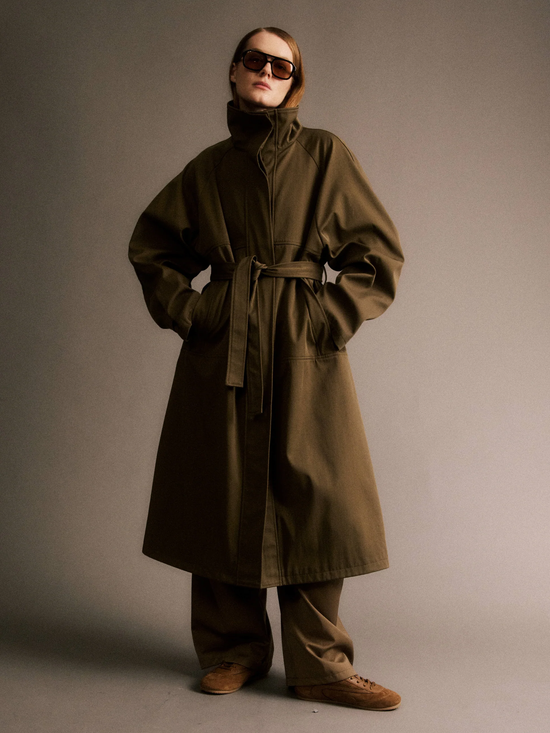 JIJI STUDIOS Elen Trench Coat - JACKET & COAT