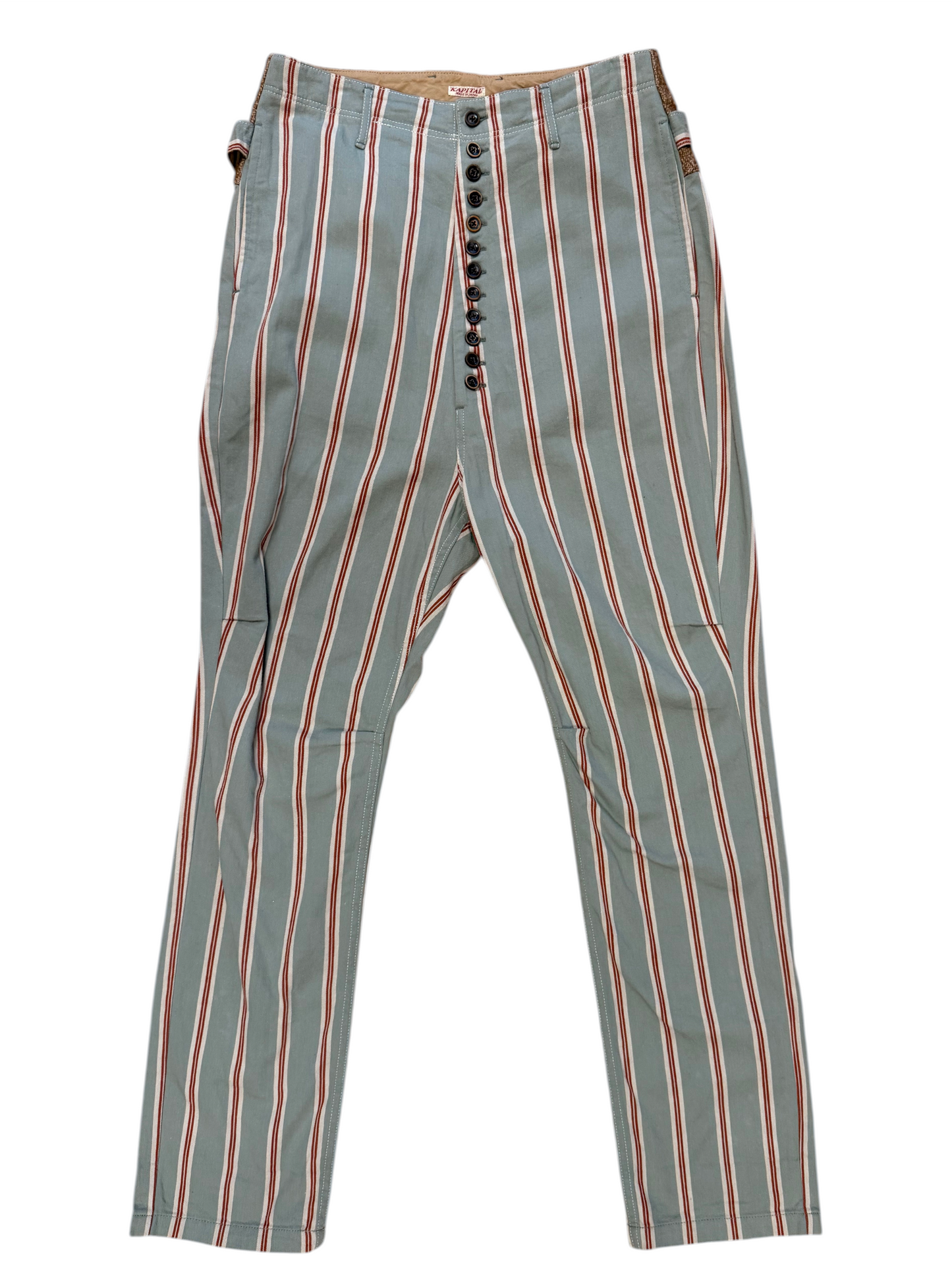 KAPITAL Striped Trousers