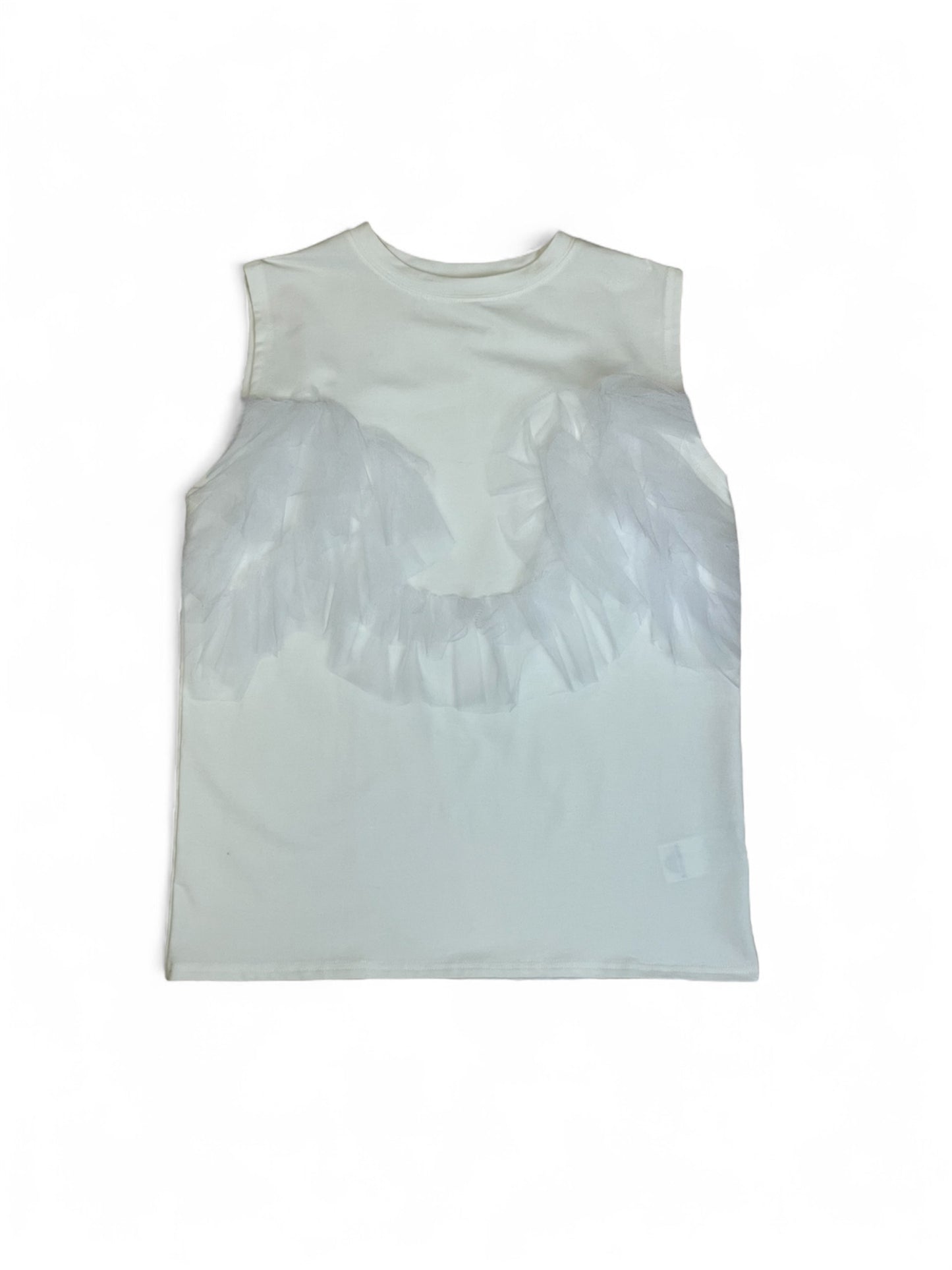Tulle Sleeveless Top