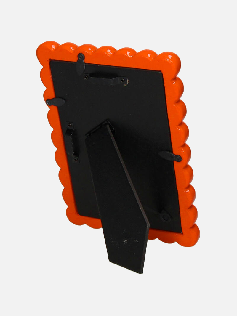 Orange Beads Photo Frame - Bilderrahmen