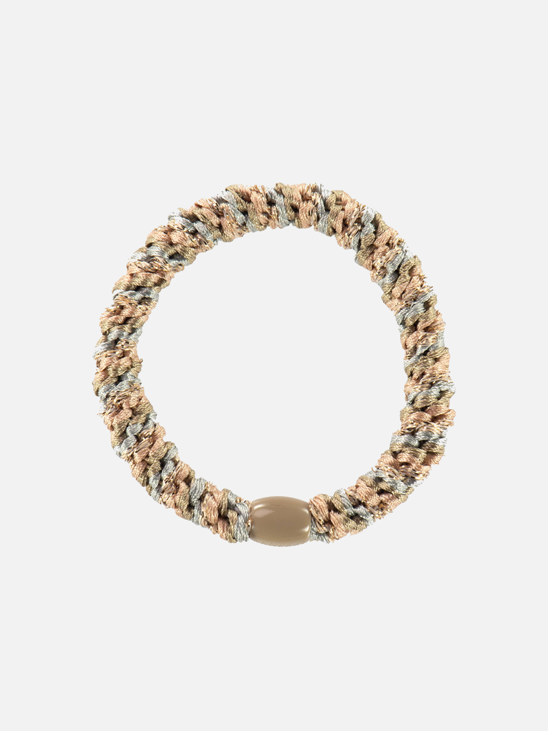 KKNEKKI Hair Tie Mix - Dusty Grey Beige - Scrunchie