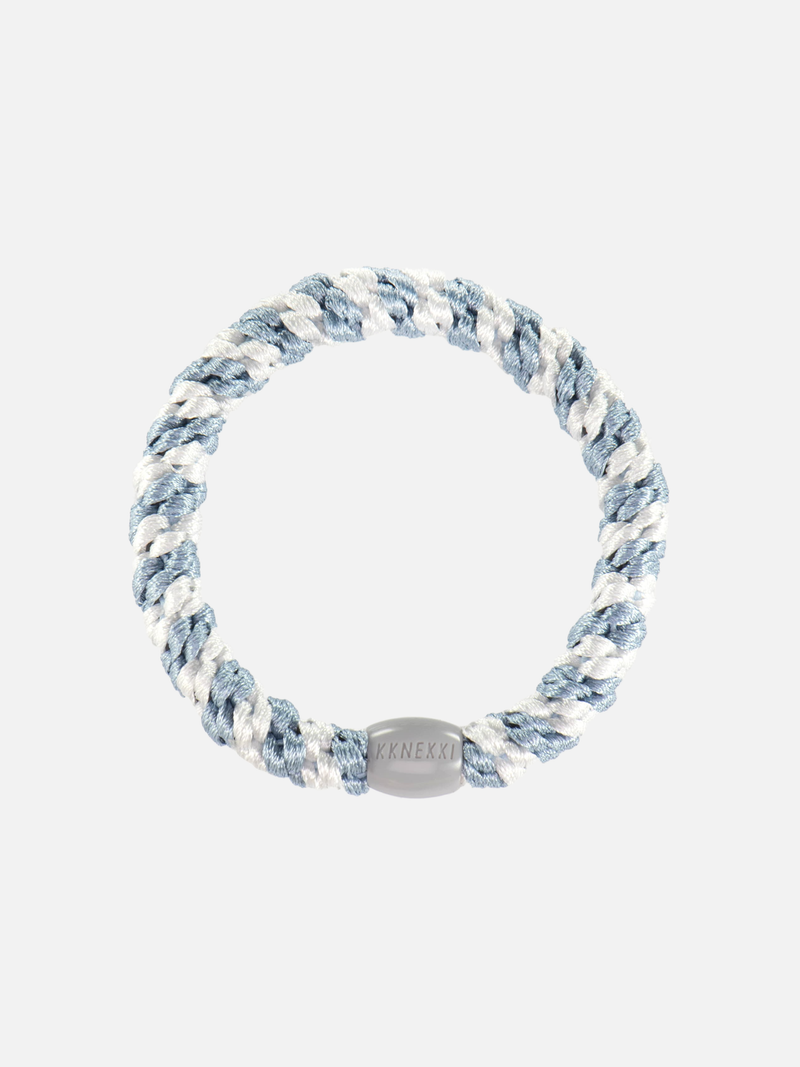 KKNEKKI Hair Tie Mix - Sea Blue White - Scrunchie
