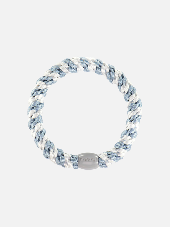 KKNEKKI Hair Tie Mix - Sea Blue White - Scrunchie