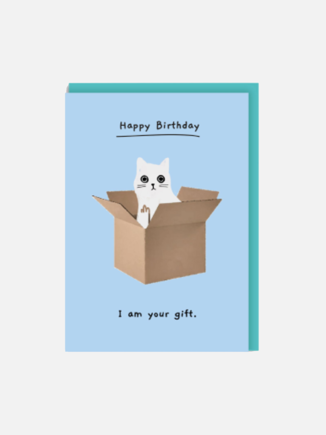 I Am Your Gift Birthday Card - Karte