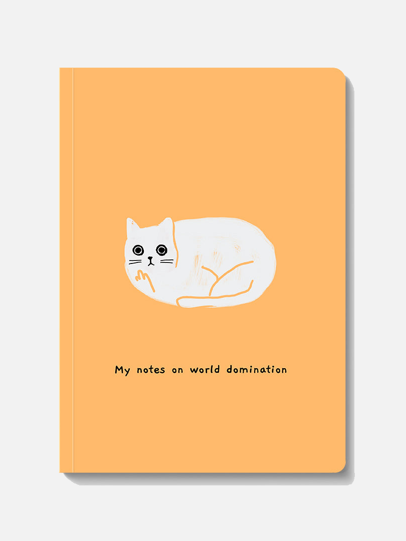 World Domination Notebook (A5)