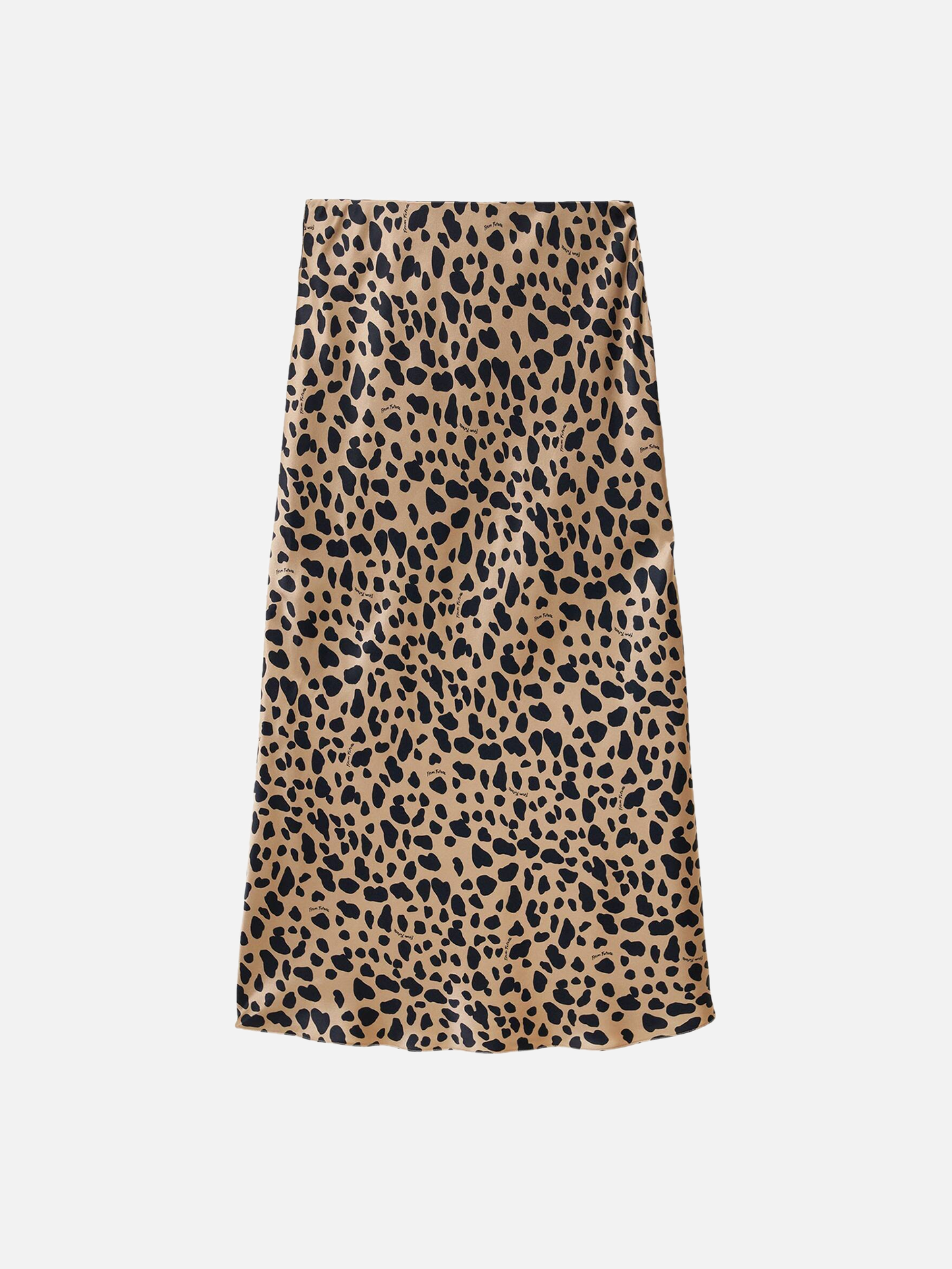 FROM FUTURE Leo Silk Skirt