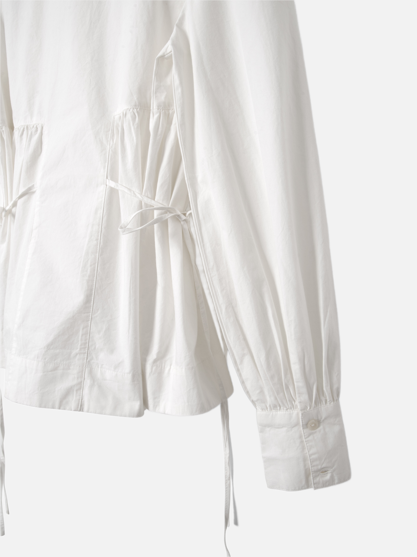 DAMSON MADDER Lettie Bo Detail Blouse - White