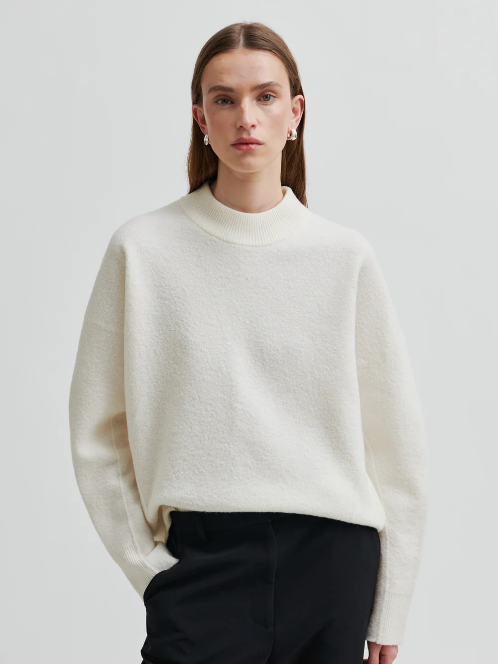 SECOND FEMALE Life Knit O-Neck