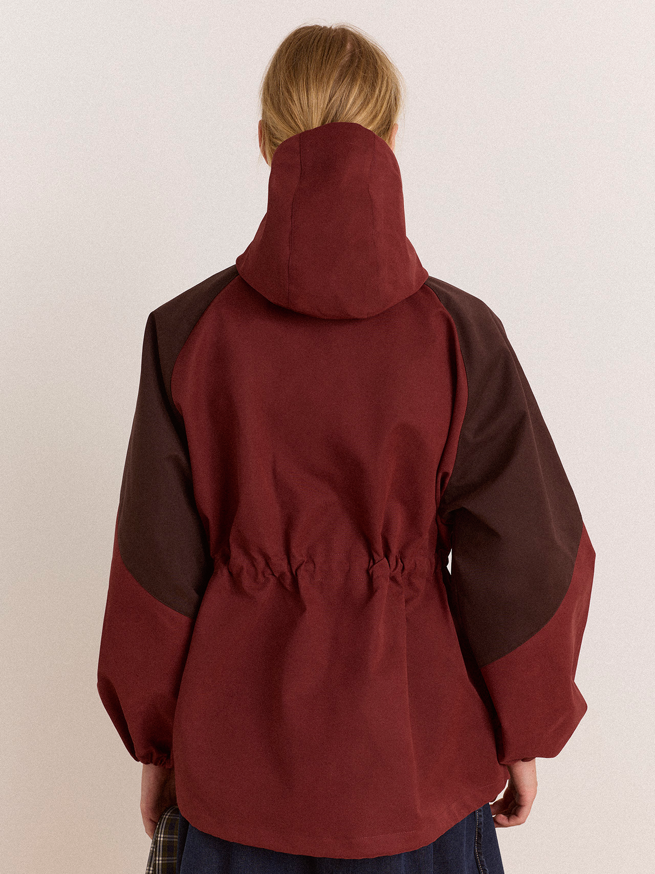 DAMSON MADDER Liu Raincoat - Burgundy