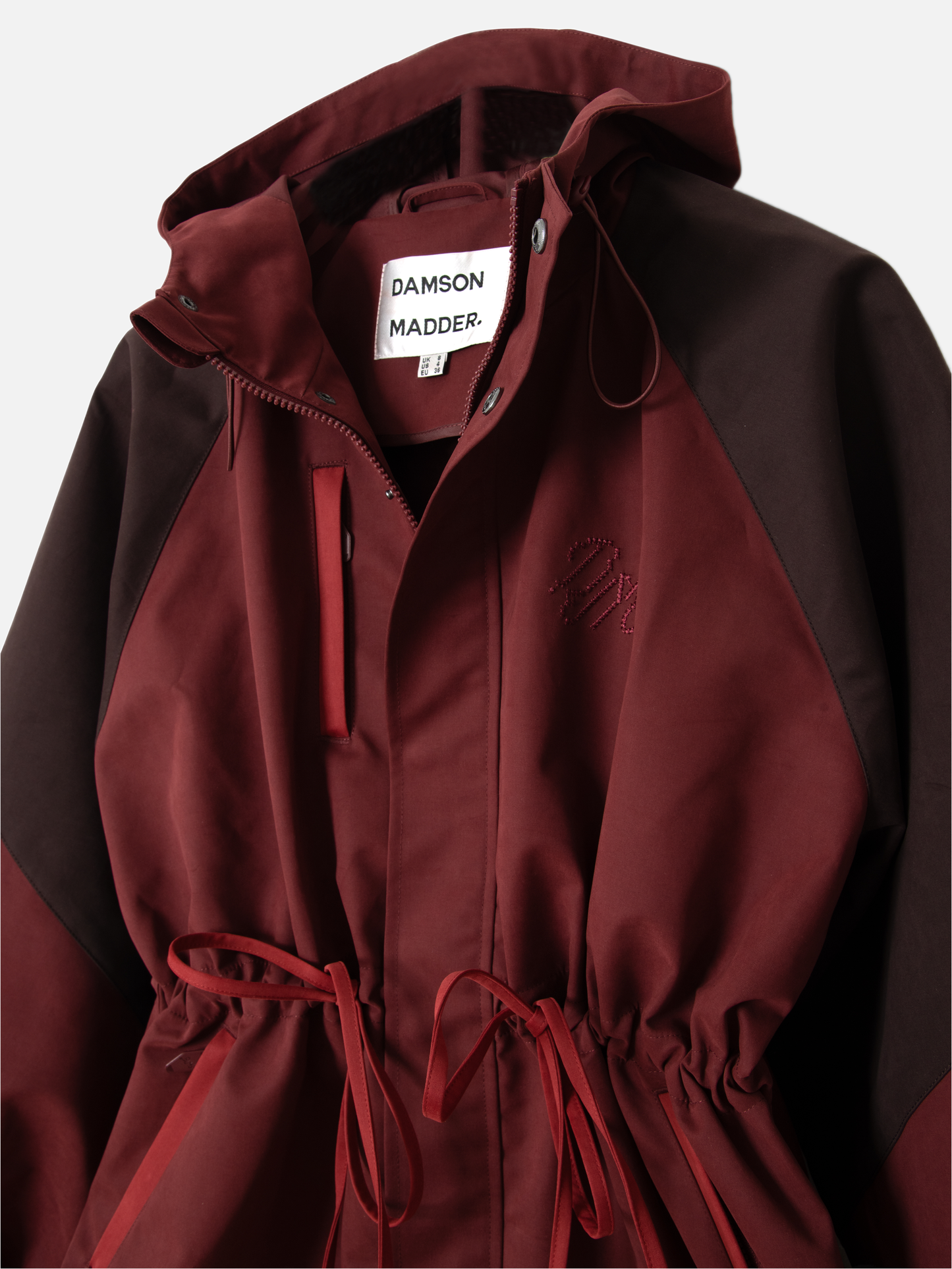 DAMSON MADDER Liu Raincoat - Burgundy