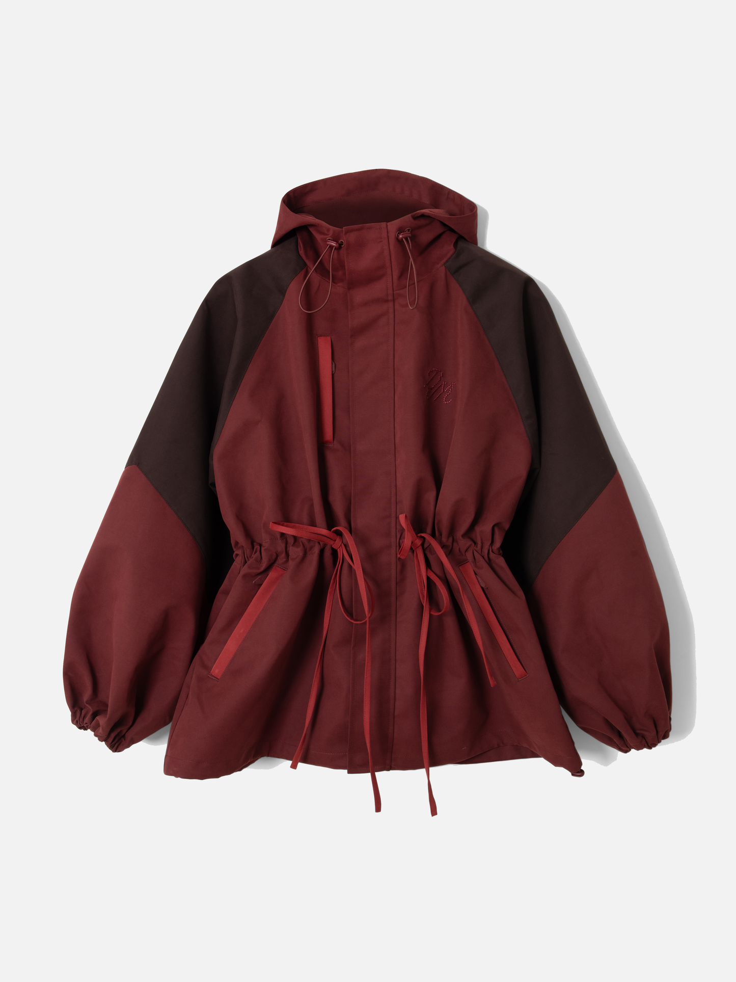 DAMSON MADDER Liu Raincoat - Burgundy