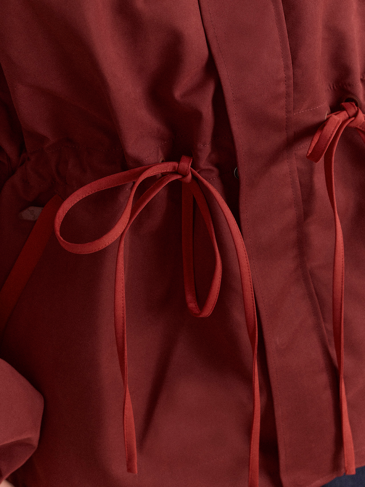 DAMSON MADDER Liu Raincoat - Burgundy