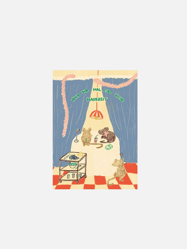 Studio 28 Hand Drawn Postcards - mauszeit - Karte