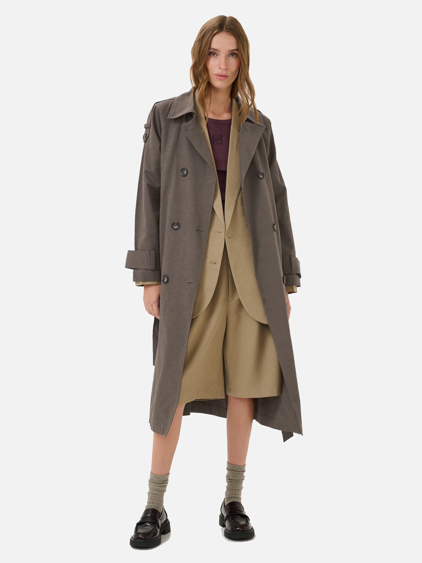 MY ESSENTIAL WARDROBE MiraMW Long Trenchcoat