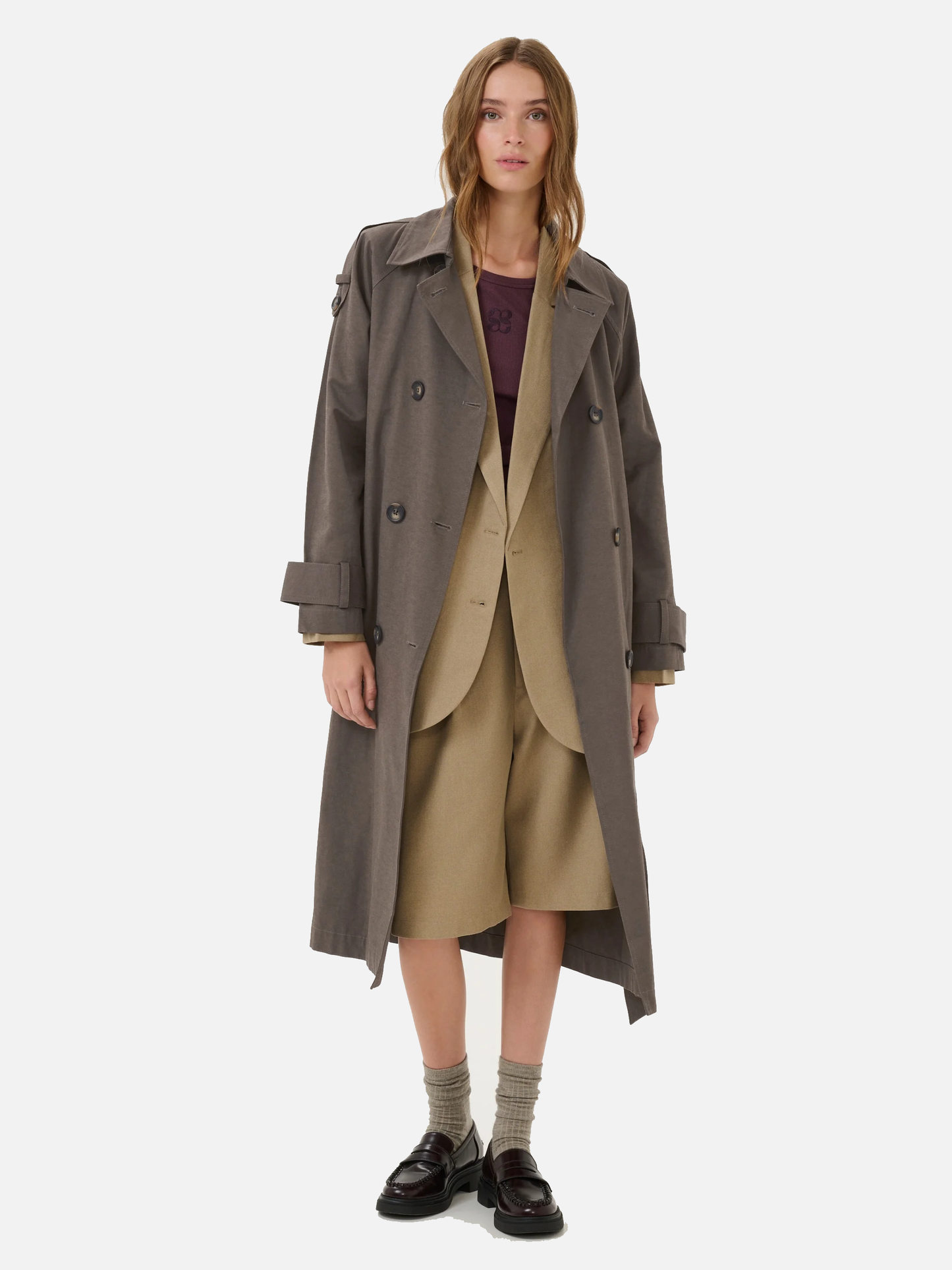 MY ESSENTIAL WARDROBE MiraMW Long Trenchcoat