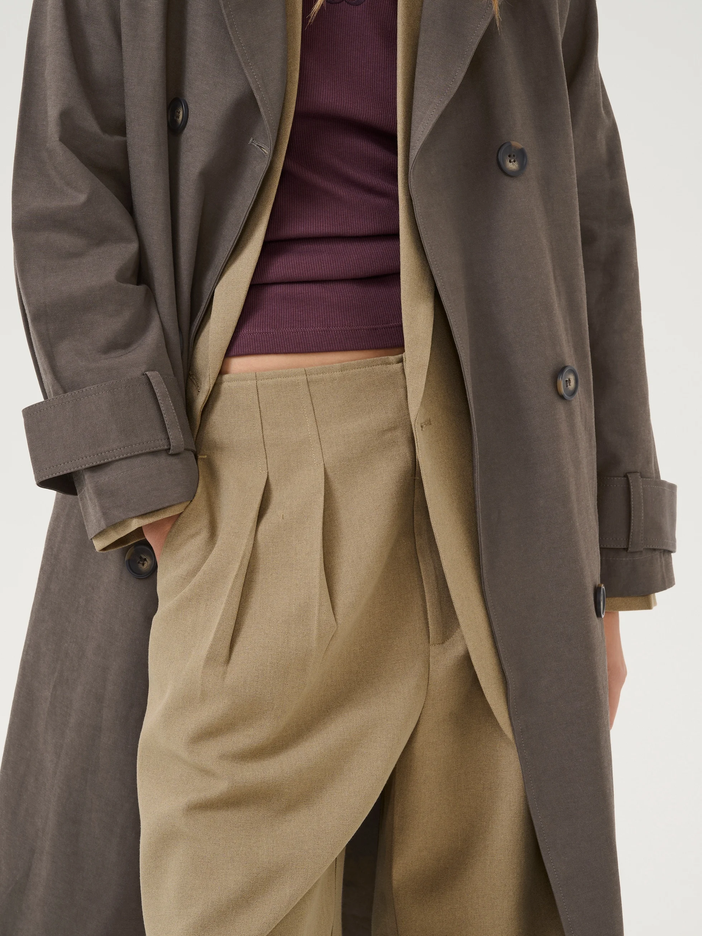 MY ESSENTIAL WARDROBE MiraMW Long Trenchcoat