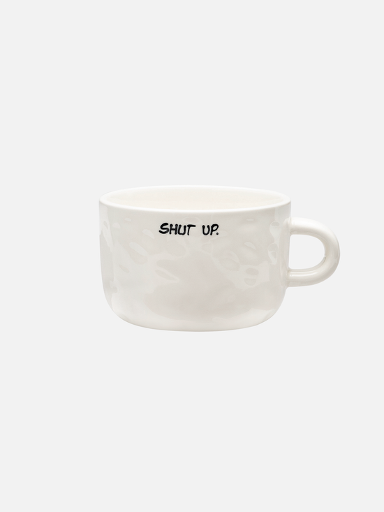 ANNA + NINA Shut Up Cappuccino Mug - Tasse