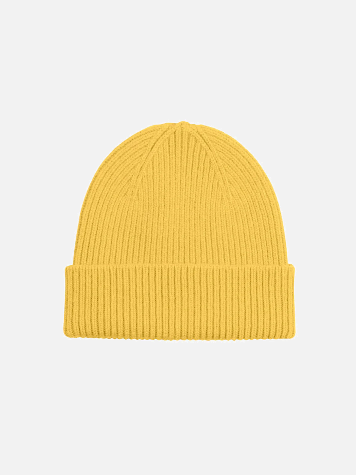 COLORFUL STANDARD Merino Wool Beanie - Lemon Yellow