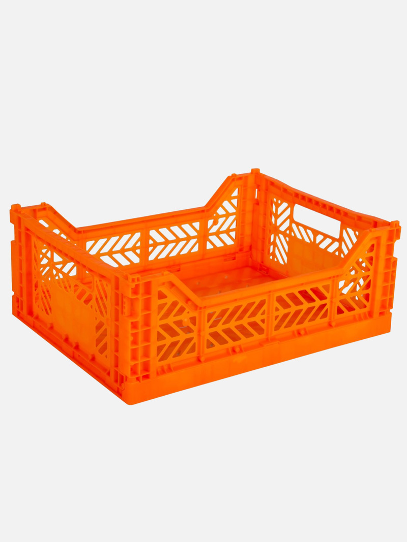 AYKASA Faltbox Midi - Neon Orange - Faltschachtel