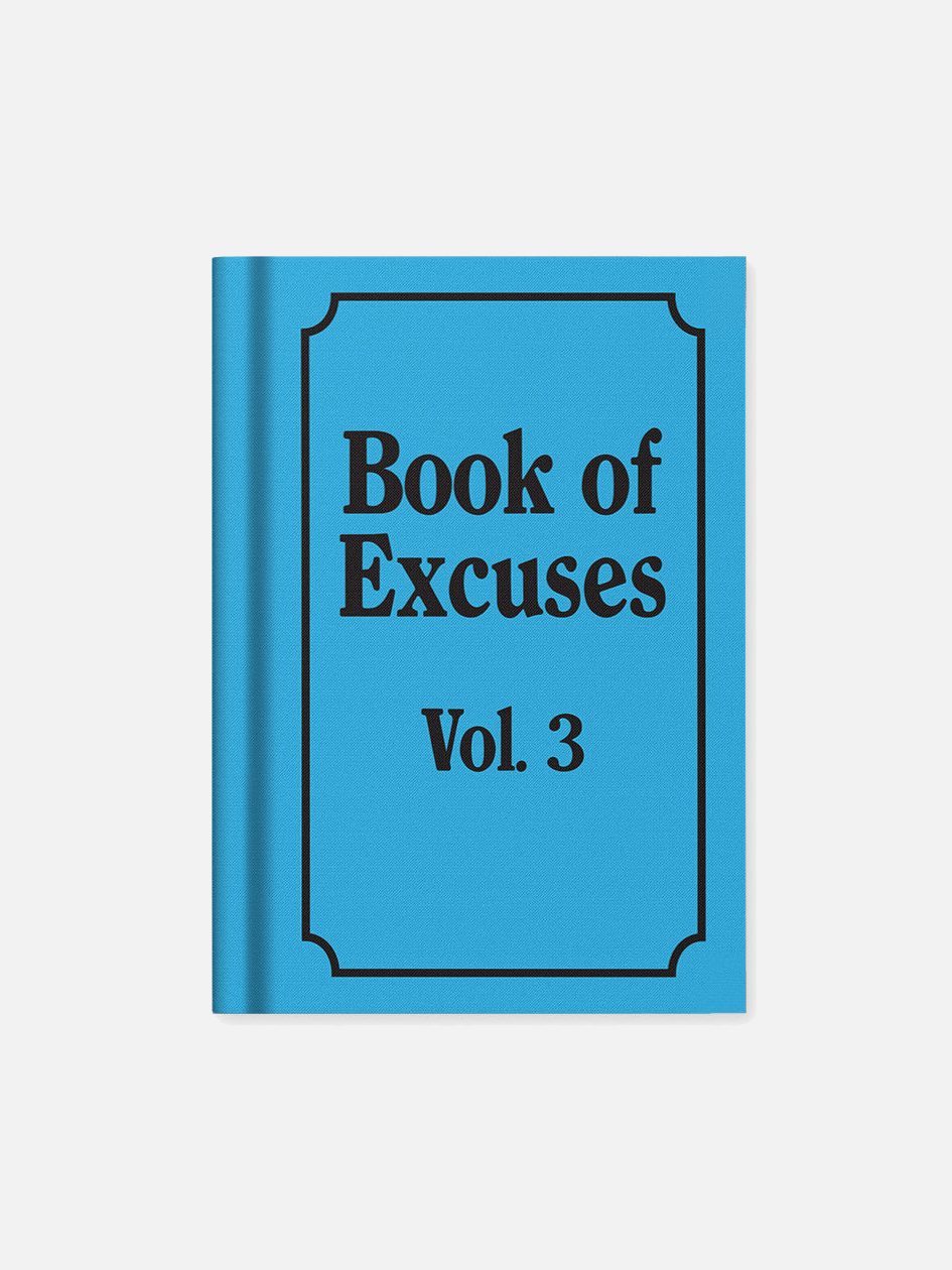 Book of Excuses Vol.3 Mini Notebook (A7)