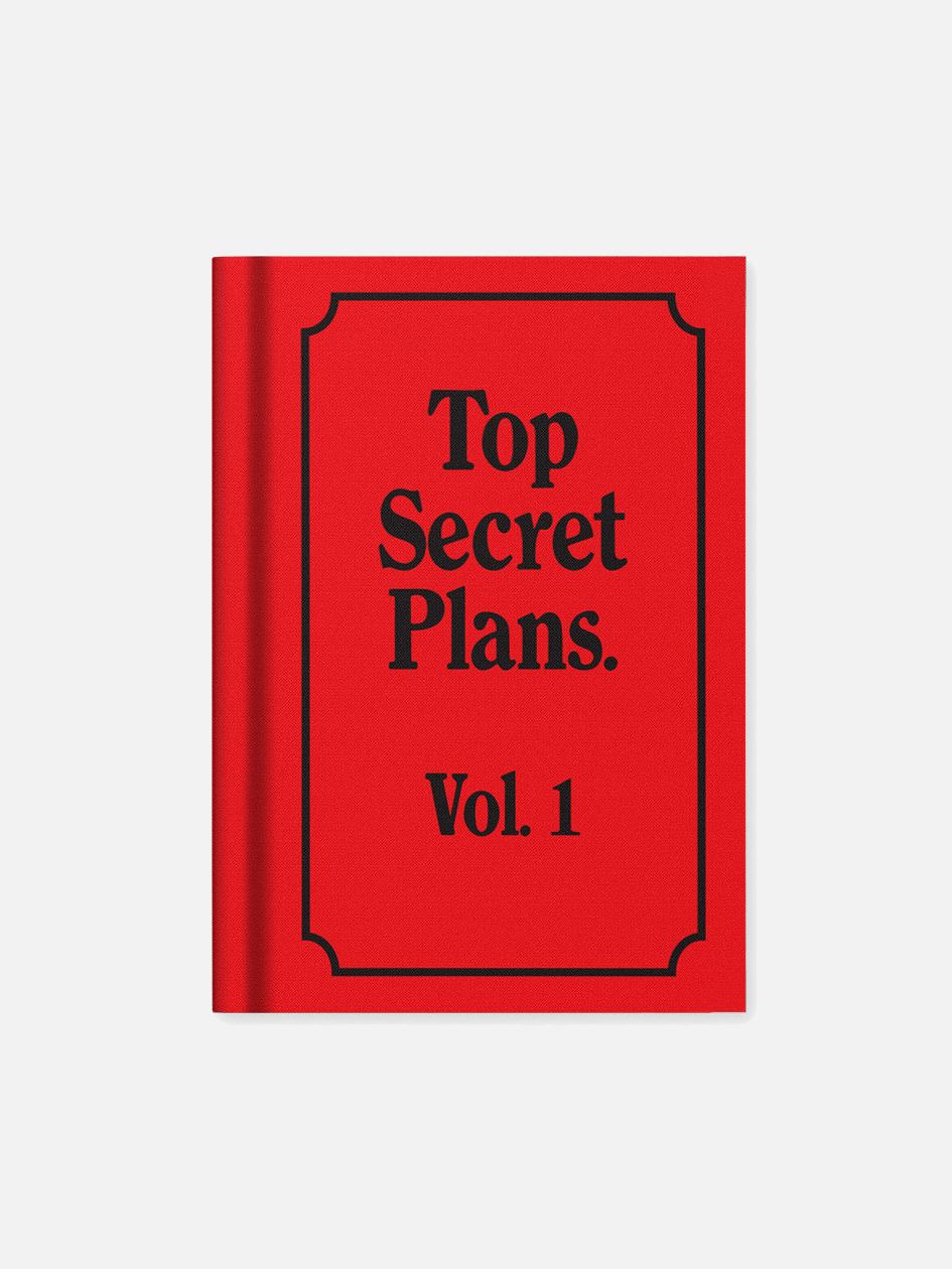 Top Secret Plans Mini Notebook (A7)