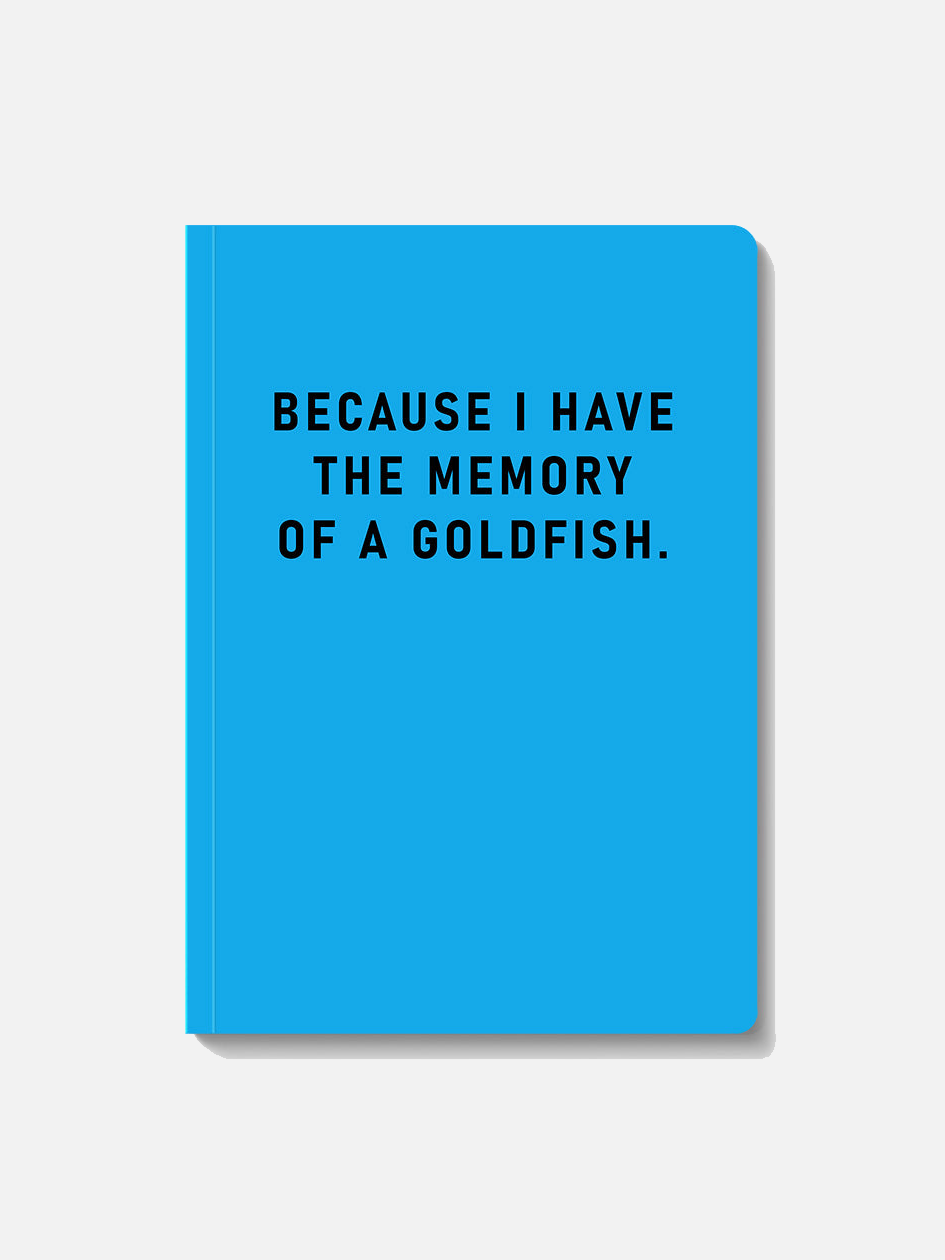 Goldfish Memory Notebook (A5)