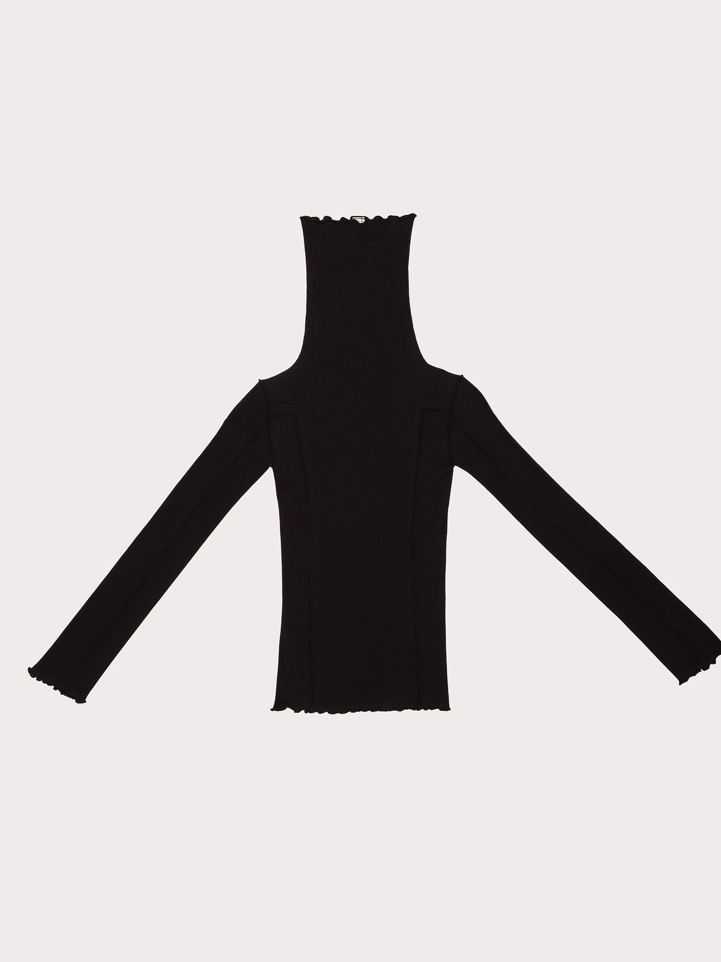 BASERANGE Omato Turtle Neck - Black