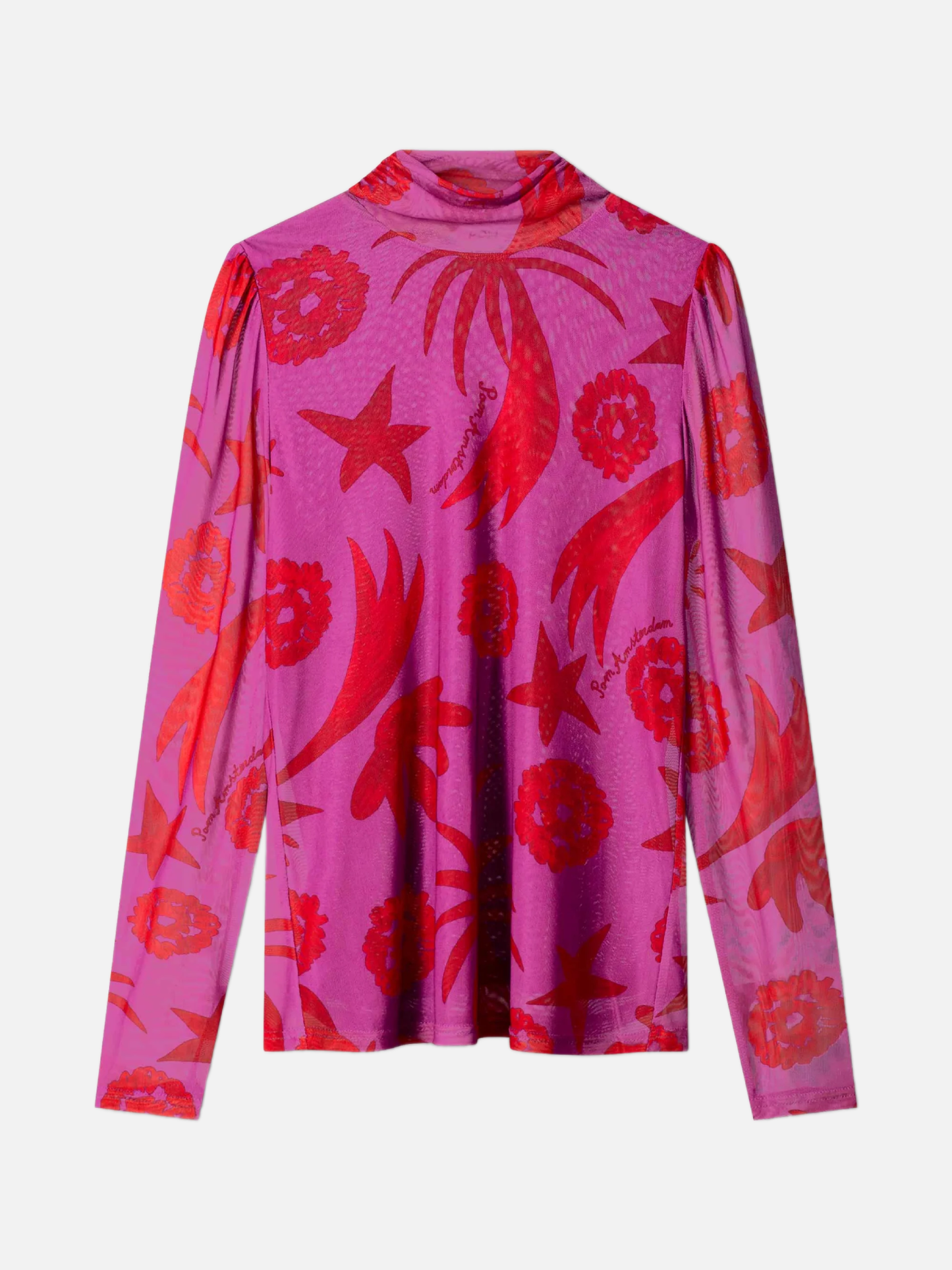 POM Splashing Fireworks Turtleneck