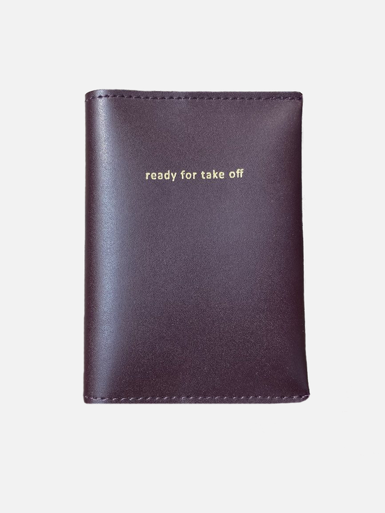By B+K Ready For Take Off Passport Holder