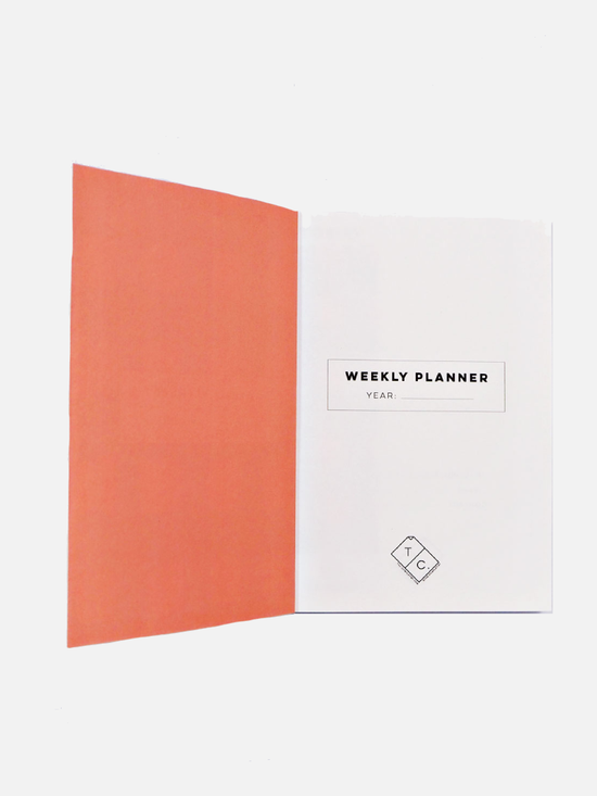 Checkered Weekly Planner