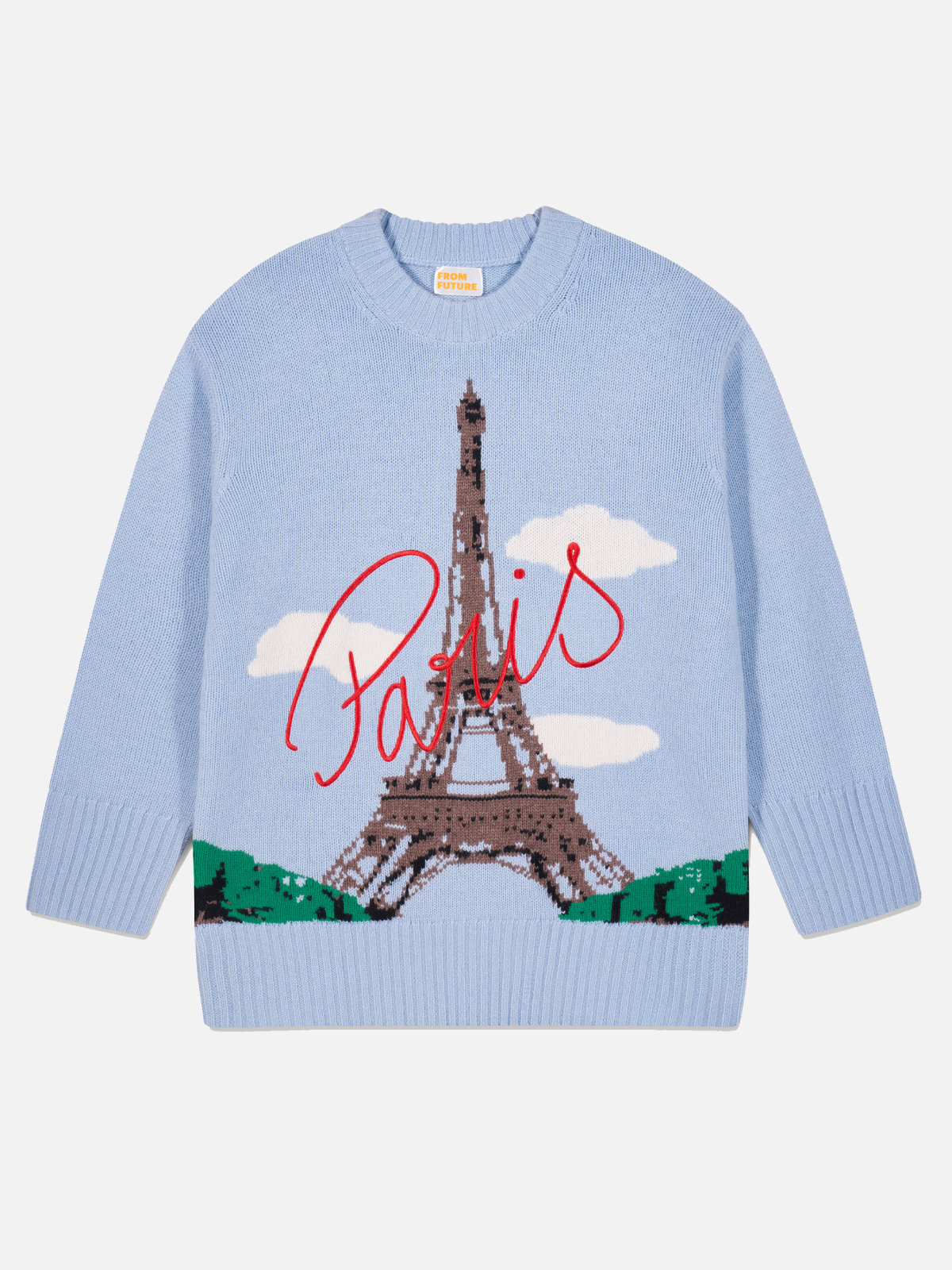 FROM FUTURE Paris Pullover - S - Strick