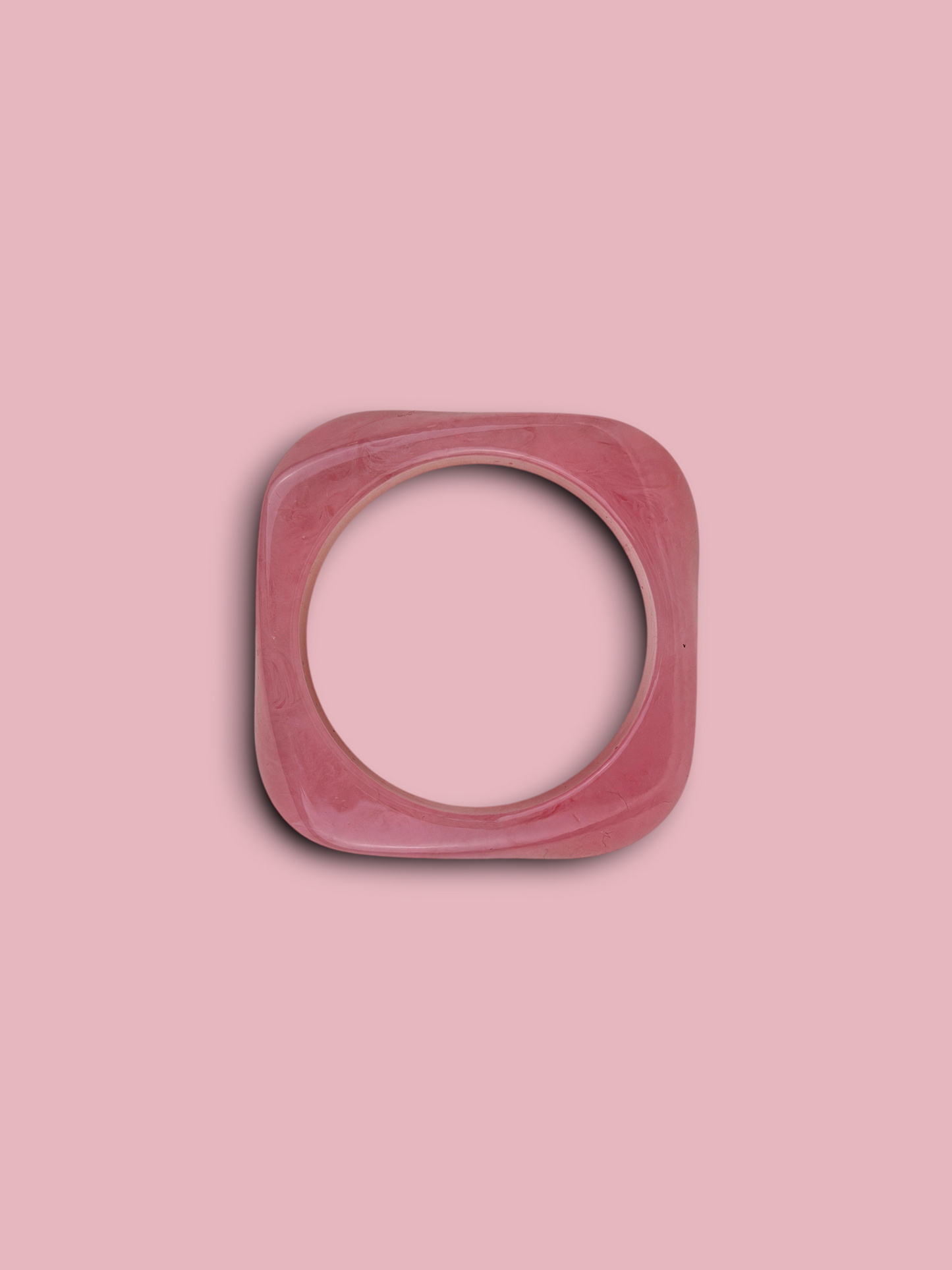 Rose Resin Bangle
