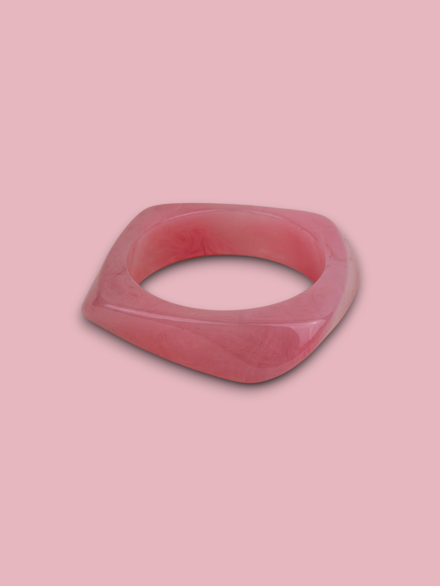Rose Resin Bangle