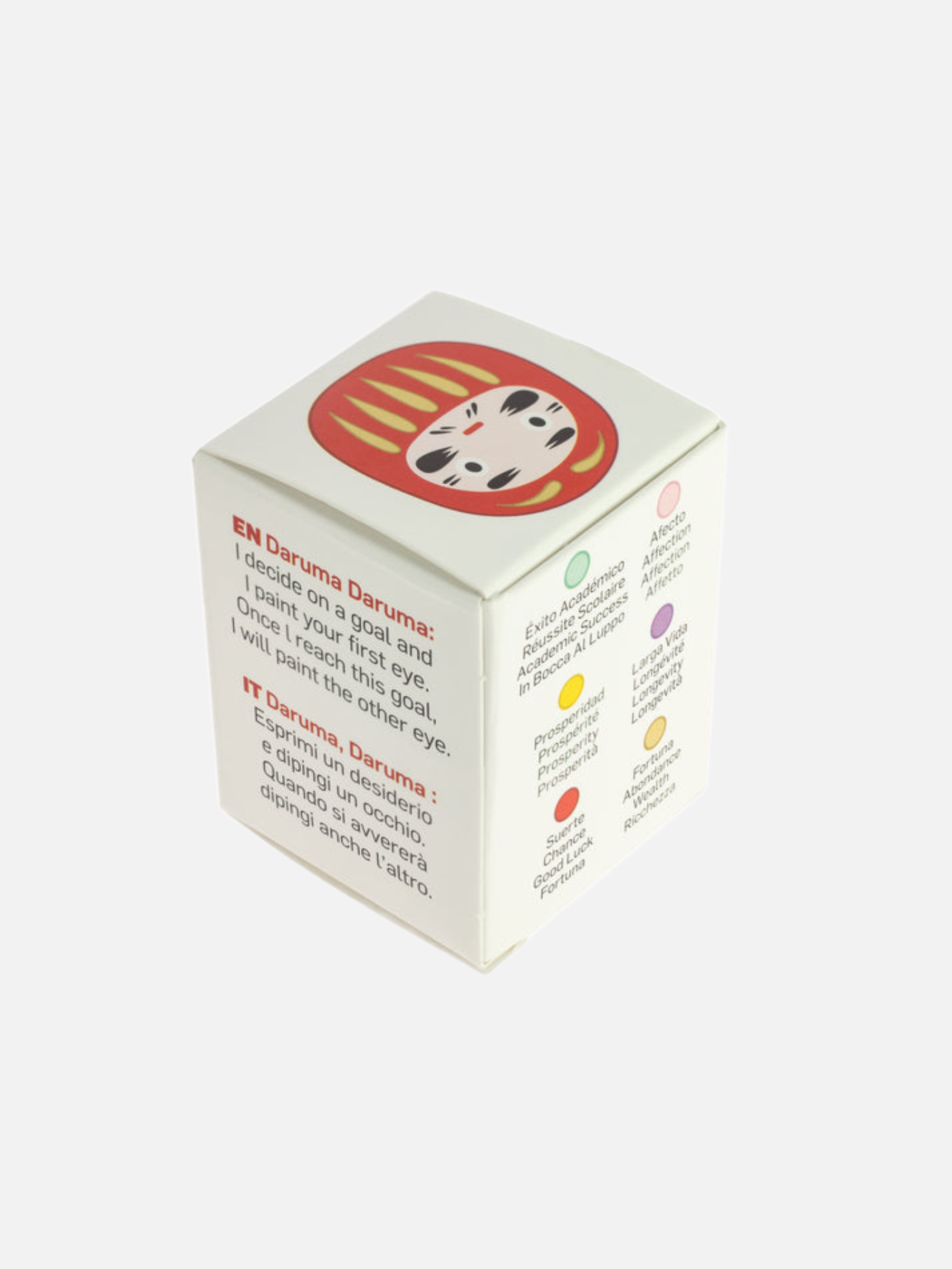 Small Daruma - different meanings and colours