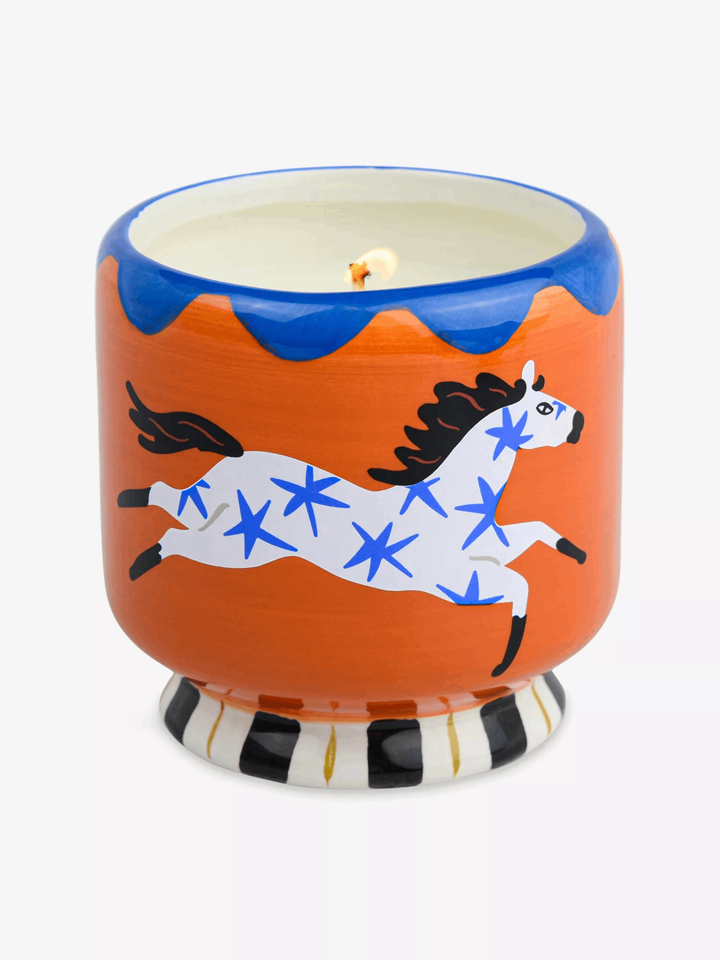 A Dopo Horse Ceramic Scented Candle - Sienna Sunset 226g