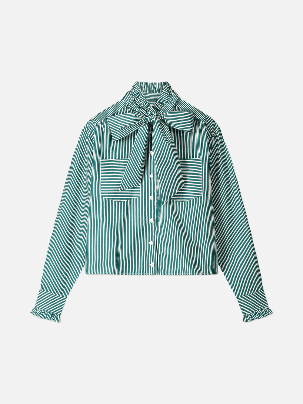 POM Noa Blouse - Teal Green