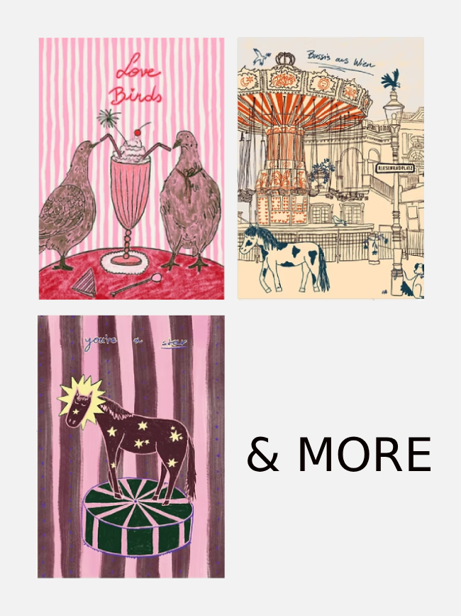 Studio 28 Hand Drawn Postcards - Karte