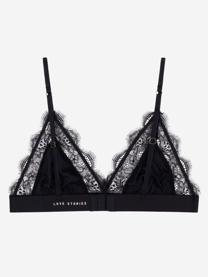 Love Stories Love Lace Bra Black - Unterwäsche