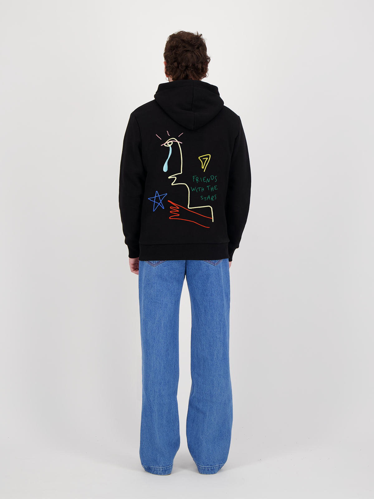 ENCRÉ Friends with the stars Hoodie